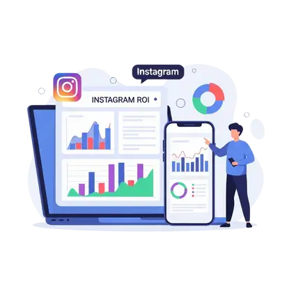 Instagram ROI calculator banner